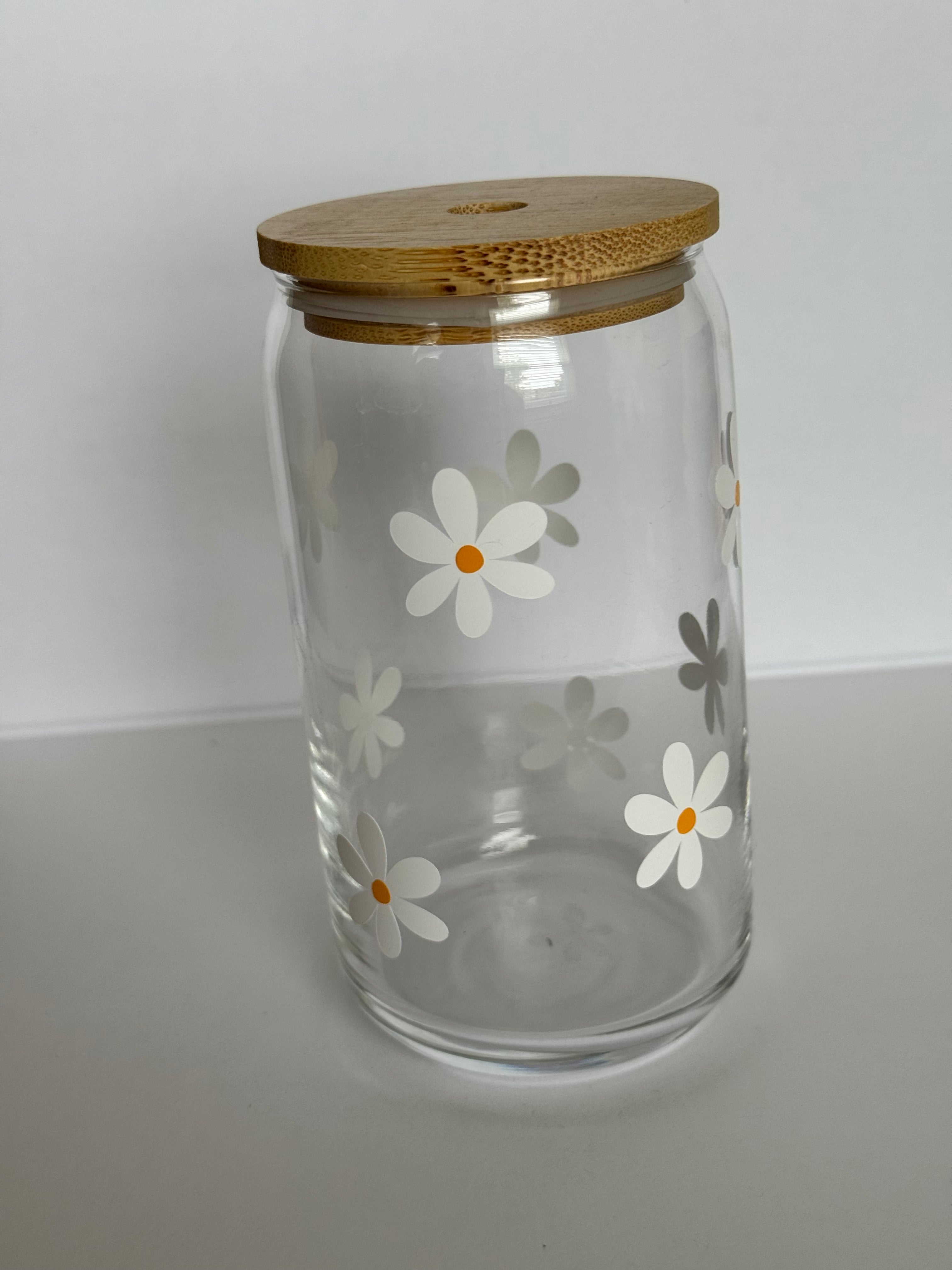 Daises - Glass Tumbler